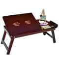 Petunia Foldable Wooden Laptop Table - top_view