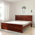 Crocus Sheesham Wood Queen Size Bed - photo