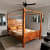 Winnipeg Sheesham Wood Bed - photo