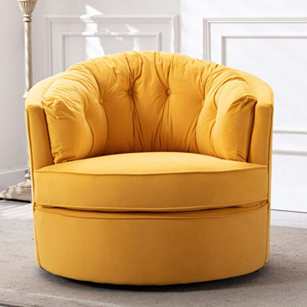 Marius Barrel 1 Seater Chair - photo