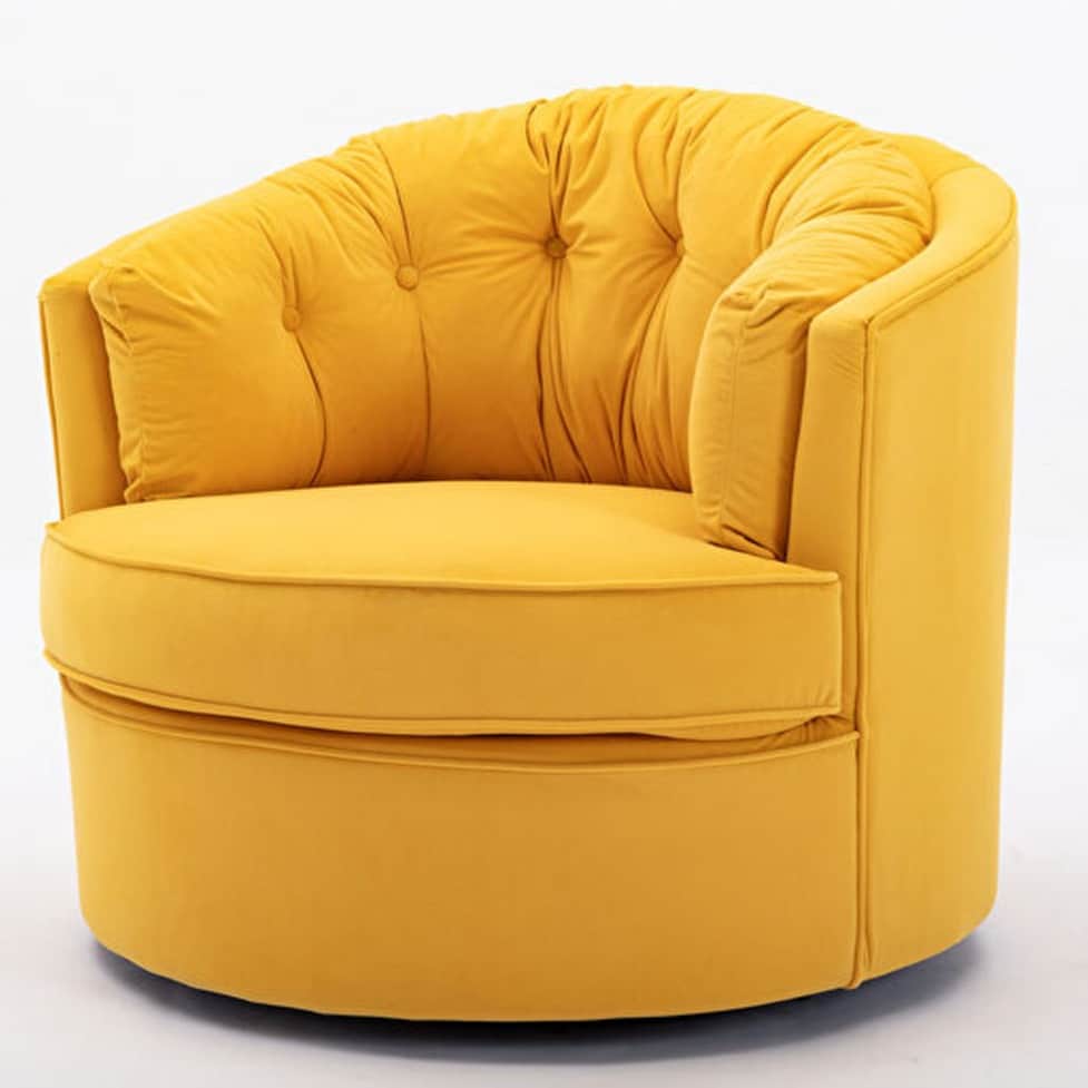 Marius Barrel 1 Seater Chair - top_view