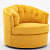 Marius Barrel 1 Seater Chair - rear_view