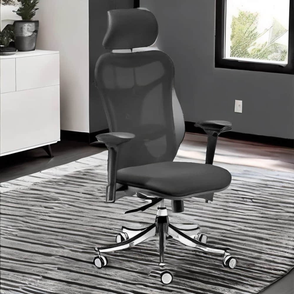 Tauras Revolving  Office Chair (Black) - photo