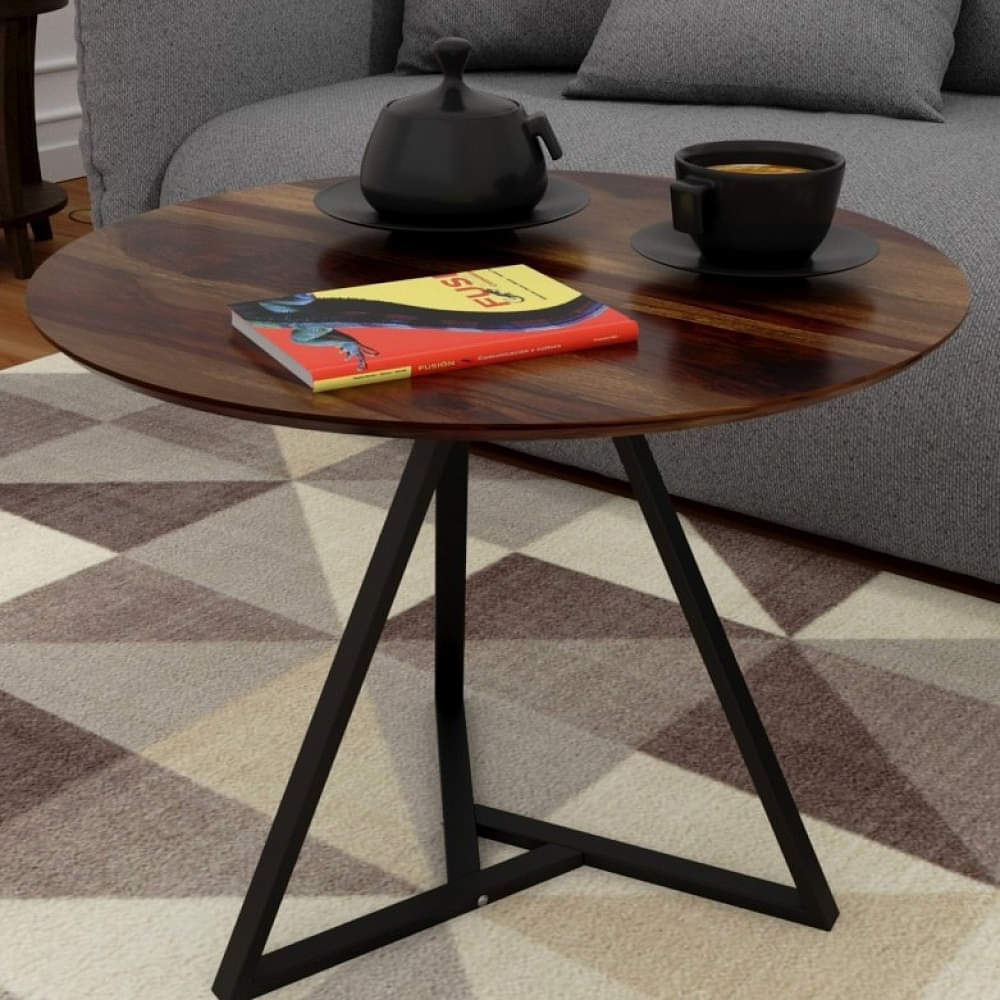 Round Raleigh Coffee Table - photo