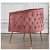 Teton Velvet arm barrel chair - rear_view