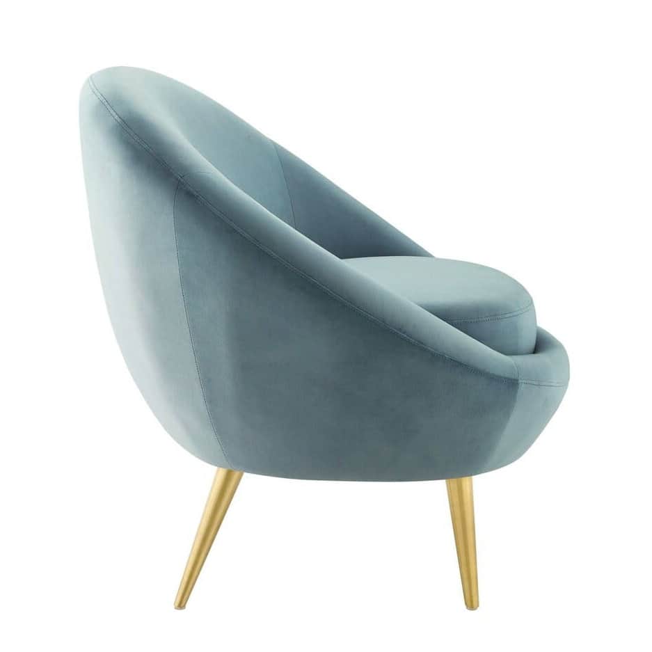 Tantra Upholstered Barrel Chair - rear_view