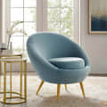 Tantra Upholstered Barrel Chair - right_view