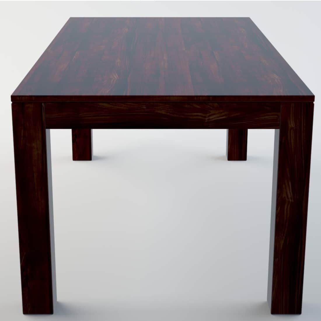 Segur Pure Sheesham Wooden 6 Seater Dining Table Set - front_view