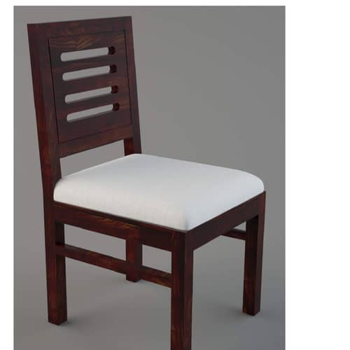 Segur Pure Sheesham Wooden 6 Seater Dining Table Set