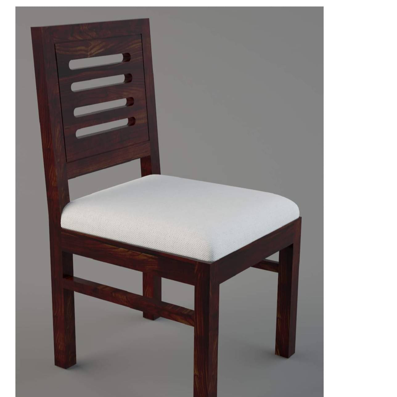 Segur Pure Sheesham Wooden 6 Seater Dining Table Set