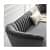 Tufted curved velvet Sofa - top_view