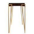 Premium Console Cedar Table - left_view