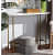 Elegant Oval Console Cedar Table - photo