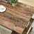 cocobolo  Rustic wood work desk - top_view