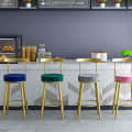 Modern Casual High Barstool - front_view