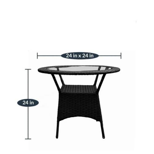 Sapa Outdoor Patio Seating (set of 4 chairs and 1 table)