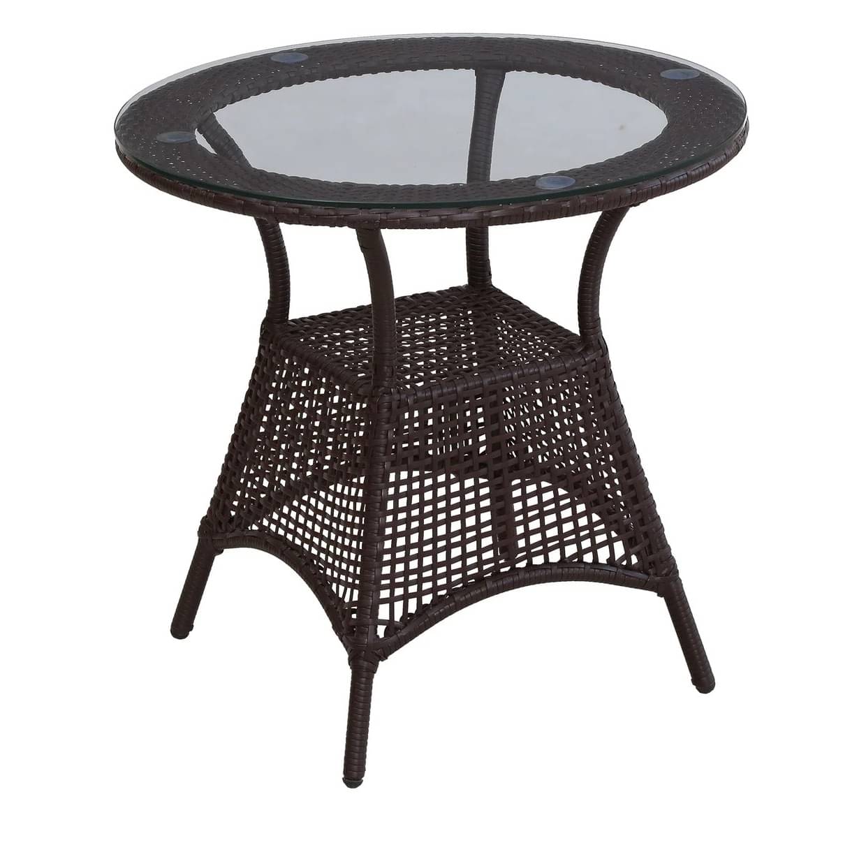 Novella Outdoor Patio 4 Chairs and 1 Table Set