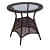 Novella Outdoor Patio 4 Chairs and 1 Table Set - rear_view