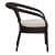 Novella Outdoor Patio 4 Chairs and 1 Table Set - left_view