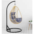 Puerto Wicker Swing (Beige & Grey Colour) - photo