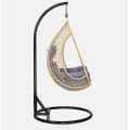 Puerto Wicker Swing (Beige & Grey Colour) - front_view