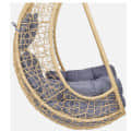 Puerto Wicker Swing (Beige & Grey Colour) - rear_view
