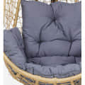 Puerto Wicker Swing (Beige & Grey Colour) - left_view