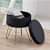 Stefan iron Accent stool - photo