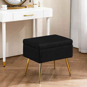 Brick style vanity stool - photo