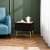 Brick style vanity stool - front_view