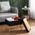 Brick style vanity stool - top_view