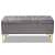 Baltimore 2 Seater Ottoman With Storage - top_view