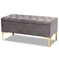 Baltimore 2 Seater Ottoman With Storage - rear_view