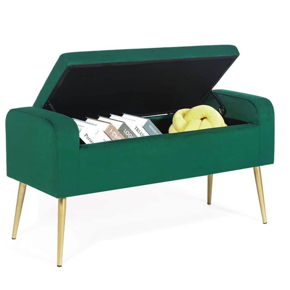 Albany 2 Seated ottoman with storage - rear_view