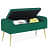 Albany 2 Seated ottoman with storage - rear_view