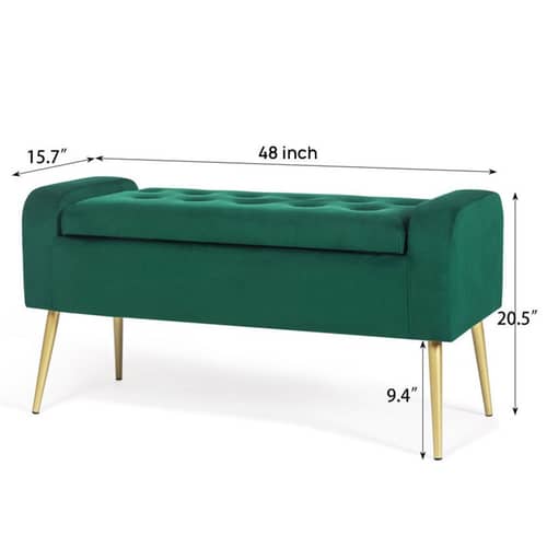 Albany 2 Seated ottoman with storage