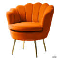Aviana Accent chair(Orange Color) - front_view