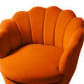 Aviana Accent chair(Orange Color) - top_view