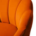 Aviana Accent chair(Orange Color) - bottom_view