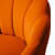 Aviana Accent chair(Orange Color) - bottom_view