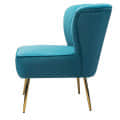 Cleo Accent Chair(Teal Color) - top_view