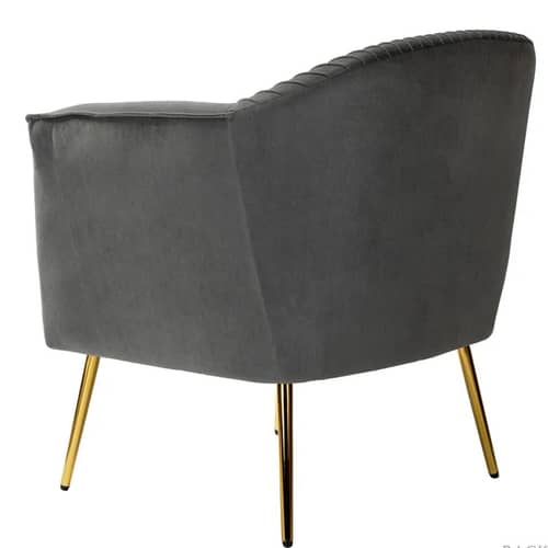 Lilly Accent Chair(Grey Color)