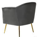 Lilly Accent Chair(Grey Color) - top_view