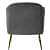 Lilly Accent Chair(Grey Color) - left_view