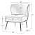 Home Lifestylez Clive Accent Chair - right_view
