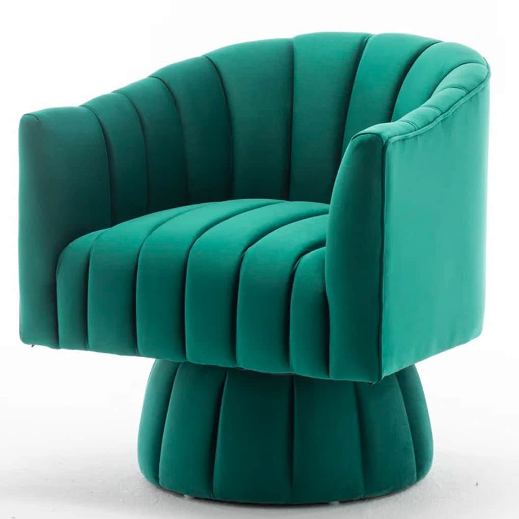 Morco Accent Chair(Green Color) - top_view