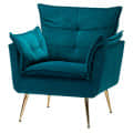 Mide Accent Chair(Blue color) - front_view