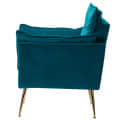 Mide Accent Chair(Blue color) - top_view