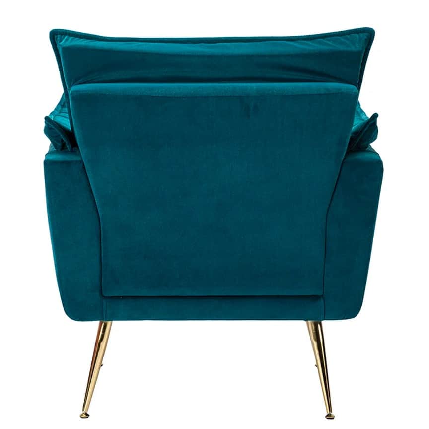 Mide Accent Chair(Blue color) - left_view