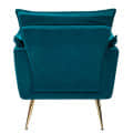 Mide Accent Chair(Blue color) - left_view